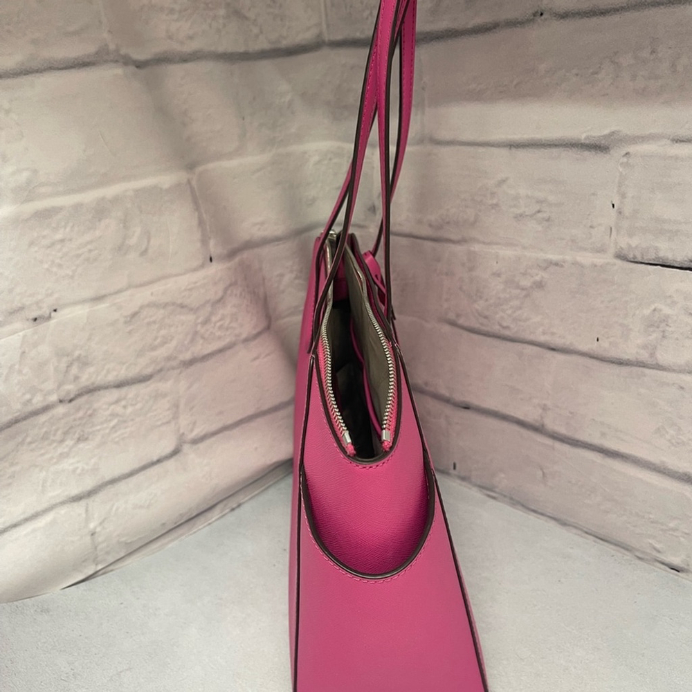 Michael Kors Marilyn Shpulder Bag & Wallet Cerise Pink - Picture 7 of 14